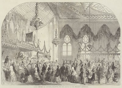 Feria de fantasía en el Pabellón, Brighton, para el beneficio del dispensario de Brighton de Frank Watkins